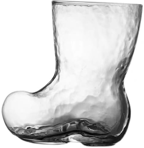 Sosoport Large Capacity Boot Glass Mug Beer Boot Cup Unbreakable Wine Glasses for Parties