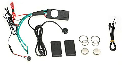 Pongnas Immobilizzatore per Auto da 2,4 GHz per Veicoli DC12V - Dispositivo Abilitato Al Furto e all'avvio Remoto