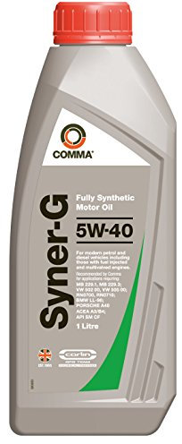 Comma SYN1L 1L Syner-G Full Synthetic 5W40 Motor Oil