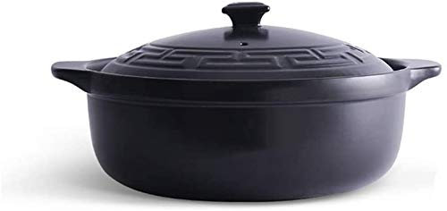Casserole Dish Ceramic Casserole,Heat Resistant Braising Stew Pot With Lid For All Stoves Except Induction Cooker