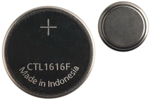 E-YIIVIIL CTL1616 Replacement Battery 18mAh/2.3V Cell 0065657 10291127 10382262 10175828 94806704 for Panasonic CTL1616 CTL1616F Compatible with Casio Solar Powered Watches