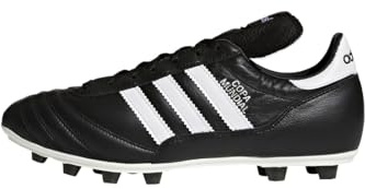 adidas mens Copa Mundial Soccer Shoe, Black/White/Black, 9 Women 8 Men US