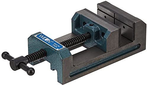 Wilton Industrial Drill Press Vise, 4 Jaw Width, 4 Jaw Opening, 1-1/2 Jaw Depth (Model D144)