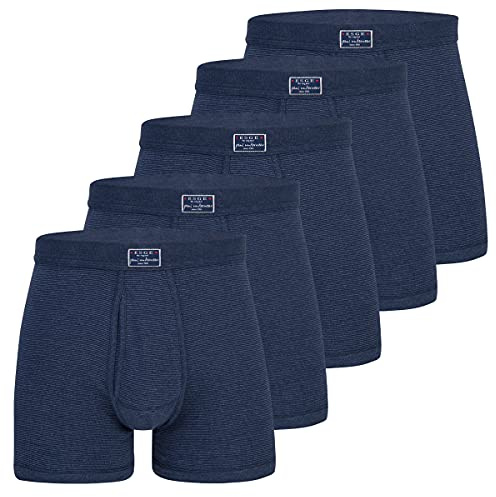 5 PACK ÉCONOMIQUE – ESGE – Jeans – Pantalon Short – Culotte Courte Avec Jambes – finement côtelés avec poches et confort Taille douce 5 à 9 – Bleu foncé et noir - Noir - XL