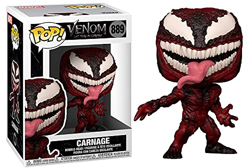 Funko POP! Marvel - Venom 2 - Carnage - Collectable Vinyl Figure - Gift Idea - Official Merchandise - Toys for Kids & Adults - Movies Fans - Model Figure for Collectors and Display