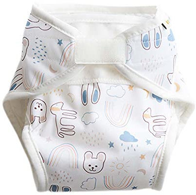 ImseVimse Windelüberhose, White Teddy, Größe M