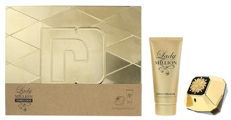 Paco Rabanne Lady Million Fabulous 2 Piece Gift Set: Eau de Parfum 80ml - Body L