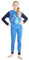 Disney Stitch Girls Pyjamas Kids Teenagers 2 Piece Nightwear Sets Long Girls PJs Soft Breathable Lounge Wear 6-14 Years (Blue, 7-8 Years)