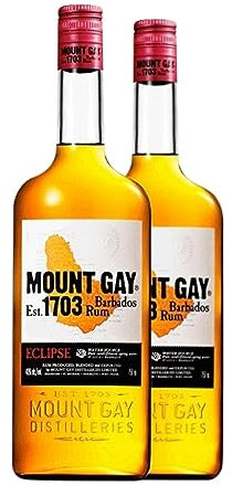 Ron Mount Gay Eclipse Añejo 70 cl (Caja de 2 Botellas de 70 cl)