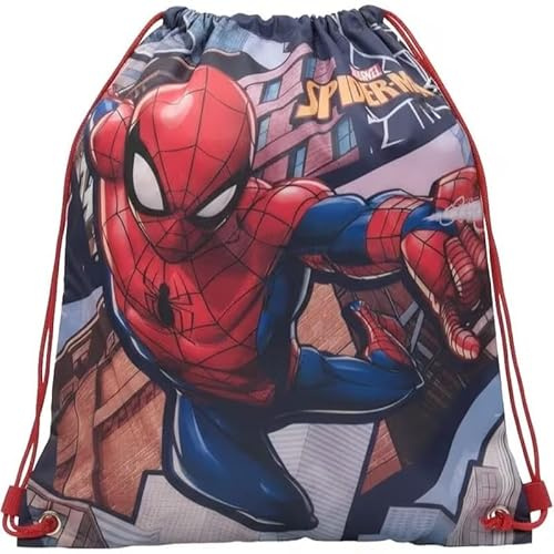 ILS I LOVE SHOPPING Sacca Sportiva per Bambino, Borsa Zaino per Asilo, Palestra, Piscina, Viaggio, Portascarpe, 40 cm x 30 cm, con Cordoncino