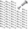 Tornillos de Conexión, 50 Unidades Tornillos para Muebles M4, Conectores para Armarios, Tornillos Conectores para Muebles, para Conectar y Fijar Paneles con un Grosor de 2,8-4 cmPiezas