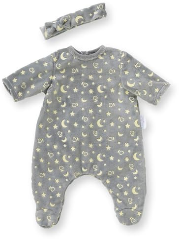 Corolle - Brille pyjamas på natten och pannband, kläder, för Poupon 30 cm, från 18 månader, 9000111020