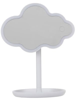 KASANOVA Specchio da tavolo nuvola con led bianco