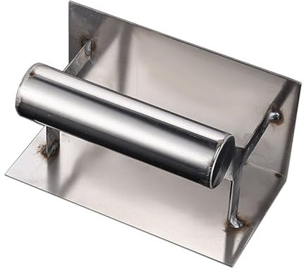 Accuracy - Paleta de esquina para juntas de pared sin costuras de acero inoxidable con mango antifatiga, herramienta de construcción profesional