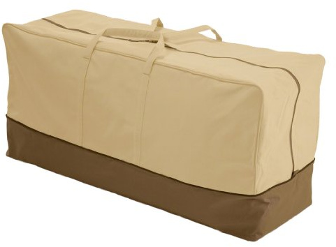 Classic Accessories Veranda Water-Resistant 45.5 Inch Patio Cushion and Cover Storage Bag, Patio Furniture Covers