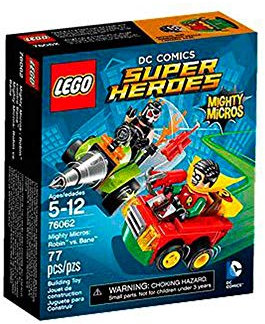 LEGO Super Heroes Mighty Micros: Robin(TM) vs. Bane(TM) 76062