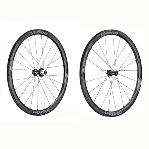 Vision Metron 40 SL Db Cop HG 11V Center Lock Tubeless Set di Ruote, Grigio