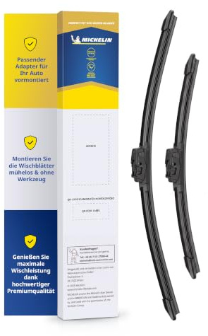 MICHELIN vindrutetorkare set ECO106 | Peugeot 206, Mazda 5 | 650/400 mm | hållbar förpackning