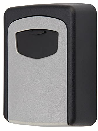 Like A Breeze Key Lock Box montado en la pared de aleación de aluminio resistente a la intemperie Caja fuerte con llave 4 combinación del dígito tecla de bloqueo caja de almacenamiento cubierta al air