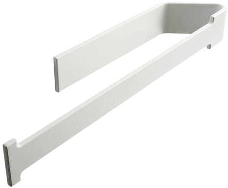 Design Hamburgo Portarrollos Papel Cocina Adhesivo | Sin Taladrar | Montaje en Pared o Bajo Gabinete | Diseño Moderno | Accesorios de Cocina (Blanco Mate)