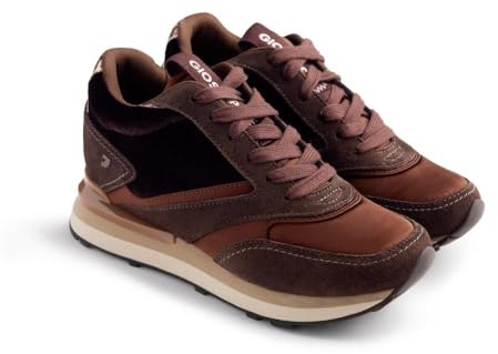 Zapatillas SATINADAS Piel CUÑA Landfall