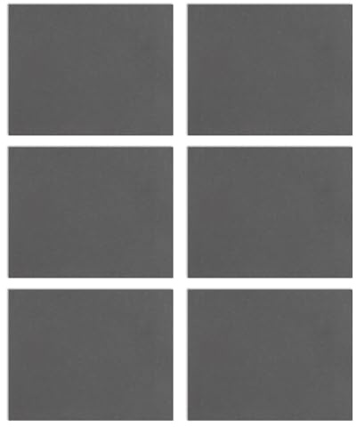 Lot de 6 feuilles de papier d'étanchéité - Feuilles de résine résistantes à la chaleur - 6 pièces de papier d'étanchéité pour réservoir de carburant - Pour réparation de moteur, moto, tondeuse à gazon