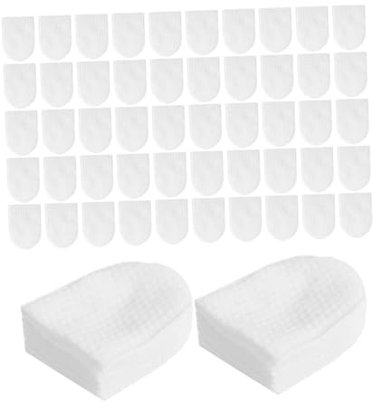 HAKIDZEL Lot de 240 Cotons Démaquillants en Coton Doux de U, Légers Soin Peau Démaquillage du Visage