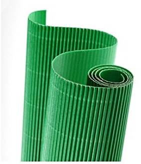 Canson Gvarro - Rollo cartón ondulado, 50 x 70 cm verde