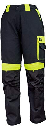 KG Profi Arbeitshose Urgent URG-Y Sicherheitshose Schutzhose Bundhose Herrenhose Gartenhose Hose Warnschutz Garten Hose für Handwerker Gärtner Mechaniker (56)