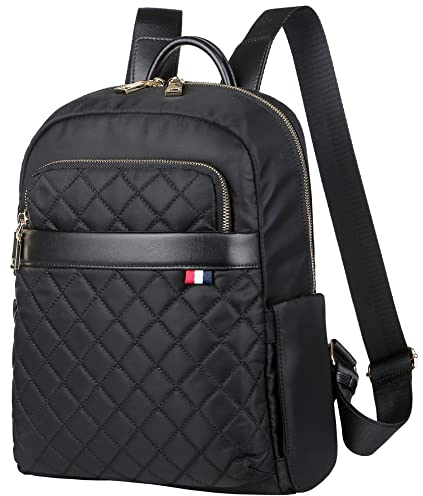 Nordace Ellie Mini Backpack for Women with USB Charging Port, Water Resistant - Daily Mini Backpack, Black, Mini, Daypack Backpacks