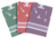 saewelo 3er Set Geschirrtücher in Geschenkverpackung, 100% Baumwolle, 39x56 cm (Magie, Mehrfarbig)