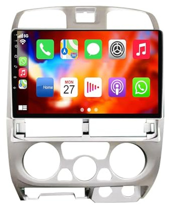 9 Tums Android 12 HD Pekskärm Bilradio För Isuzu D-MaX 2007-2011 Inbyggd Trådlös Carplay Android Auto Stöd DSP RDS Mirror Link FM AM BT 5.0 DAB Hi-Fi Navigering GPS Backkamera Rattkontroll(B,100S)