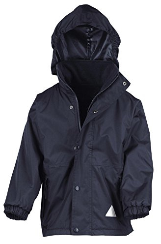 Resultat R160j vändbar stormDri 4000 fleecejacke, unisex, R160J, marinblå marinblå X-Large/Size 11/12