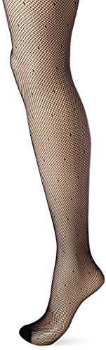 Dim Sexy Résille Plumetis - Collants - 65 DEN - Femme - Noir - FR: 1 (Taille fabricant: 1/2)