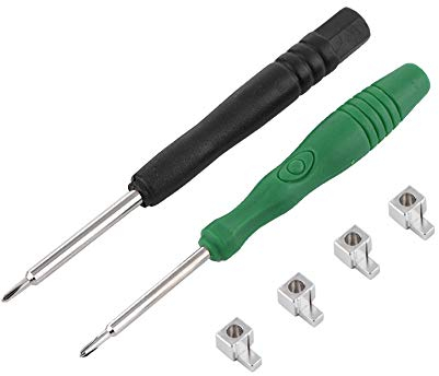 Topiky Reparatur-Werkzeug Set für Ersatz Schraubendreher Metallschnallen Schloss für NES Controller