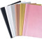 Feibmir 60 Blatt Geschenkpapier Seidenpapier, farbiges Papier, Kraftpapier für Geschenkverpackungen und handgemachte Dekoration,50 x 35 cm(Roségold, Gold, Silber, Rosa, Schwarz, Weiß)