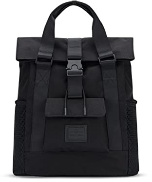 Johnny Urban Backpack Women Small Black - Jules - Elegant Small Daypack for Uni, Work & City - Stylish Ladies Backpack with Laptop Compartment - Water-repellent
