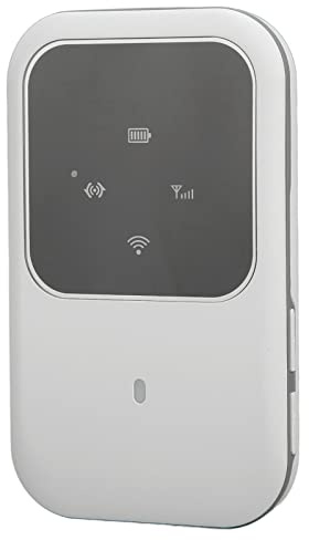 Mobile WiFi Hotspot Router WiFi Portatile Multifunzione 4G con Display a LED e Slot per Schede SIM per Viaggiatori d'Affari e Viaggiatori all'aperto.