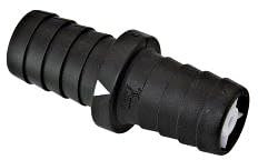 LINDEMANN TRUDESIGN - Connettore unidirezionale per tubo flessibile, valvola di non ritorno, 25 mm