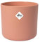 elho B.for Soft Rund 18 - Blumentopf für Innen - 100% recyceltem Plastik - Ø 18.3 x H 16.7 cm - Rosa/Zartrosa