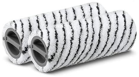 Ersatz Mikrofaser Bürste für Kärcher FC3 / FC5 / FC7 Kabellos Hartbodenreiniger - Waschbar Stein Walzenbürsten (1 Sätze)