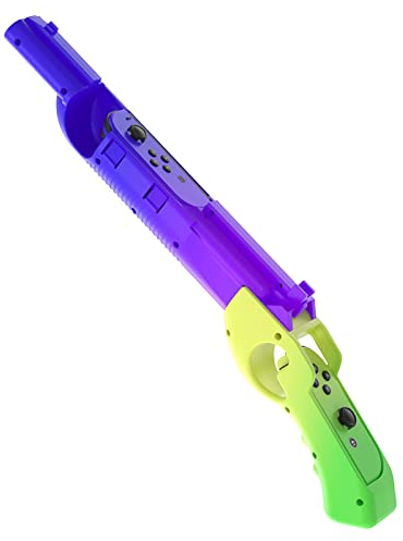Game Gun für Splatoon 3 Kompatibel mit N-Switch/OLED Joycons, Ersatz Joy-Con Gun Controller Gaming-Zubehör für Switch-Shooter