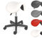 Mingone Sattelhocker Weiß Arbeitshocker 360° Drehbarer Hocker Ergonomischer Sitzhocker Höhenverstellbarer mit Rollen Bürohocker Sattelstuhl für Büro Arbeitszimmer Studio