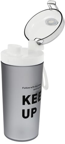 BESPORTBLE Vaso Mezclador Esmerilado para Deportes para Batidos De Proteínas Botella De Agua De Agitador