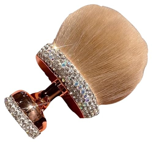Kropps makeupborste, mixerapplikator , 8,54 x 6,56 x 6,56 tum professionell solskyddstillämpning, smidig jämn jämn täckning, robust handtag för ansikts- och kroppsanvändning