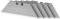 Stanley 1991B (5) Knife Blades Std 0 11 911, Silver