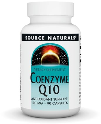 Source Naturals Coenzyme Q10, Antioxidant Support* 100 mg - 90 Capsules
