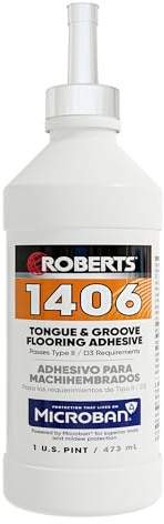 Roberts 1406 Tongue & Groove Flooring Adhesive - 1 Pint (473 mL)