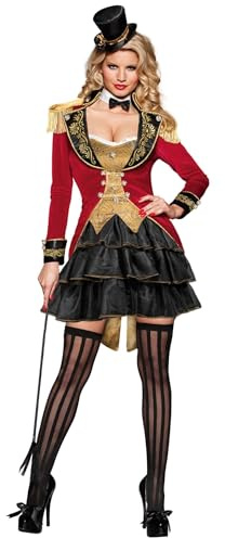 Maskworld Sexy Zirkusdirektorin Kostüm - Ring Mistress -Größe: XXL - Burlesque Damen Verkleidung Karneval Halloween & Motto-Party