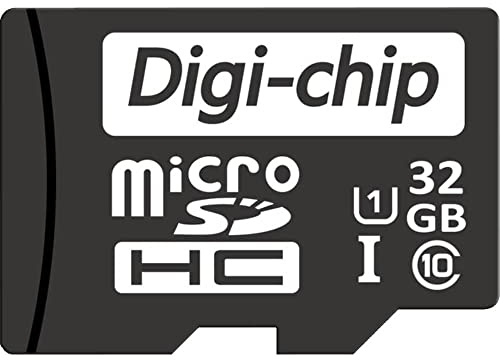 Digi-Chip Micro-SD-Speicherkarte für Nokia 105, 108, 110, 215, 225, 230, 235, 3210, 3210, 3210, 32 GB, 32 GB